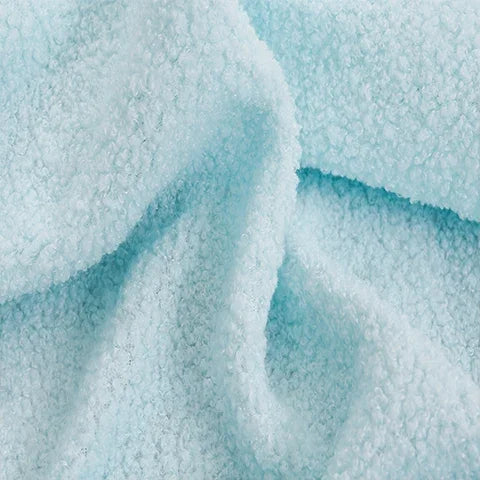 160cm Wide Teddy Velvet Small Grain Lamb Cashmere Fabric Imitation Cashmere Loop Fabric for Clothing Toys and DIY Sewing