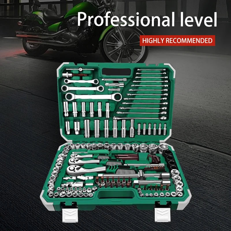 151 Piece General Tool Set Auto Repair With Plastic Case