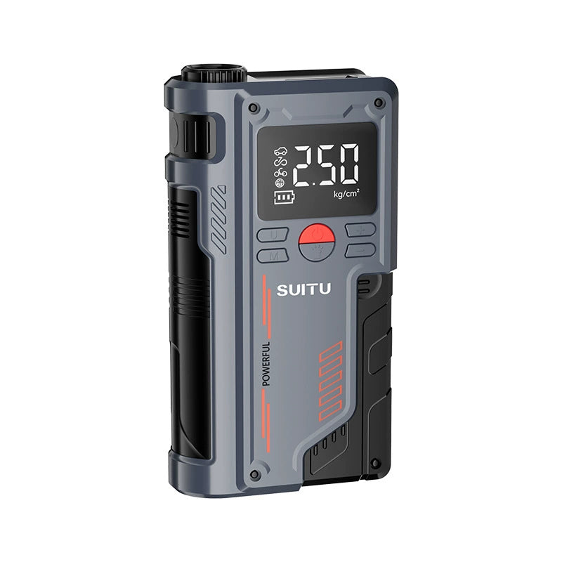 Suitu Car Emergency Jump Starter Power Bank With Air Pump