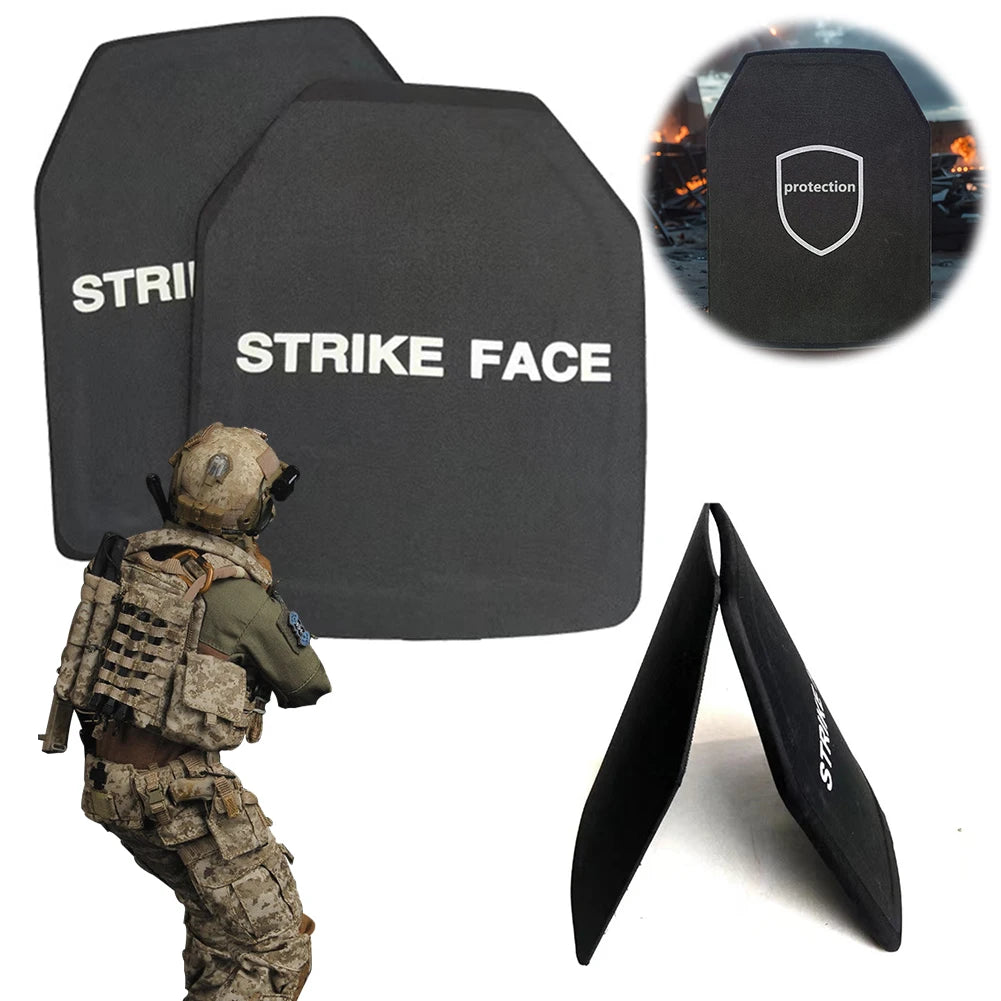 Lightweight IIIA Level Anti Bullet Anti Stab Proof Composite Steel Plate For Tactical Safety Vest Ballistic Body Armour Board