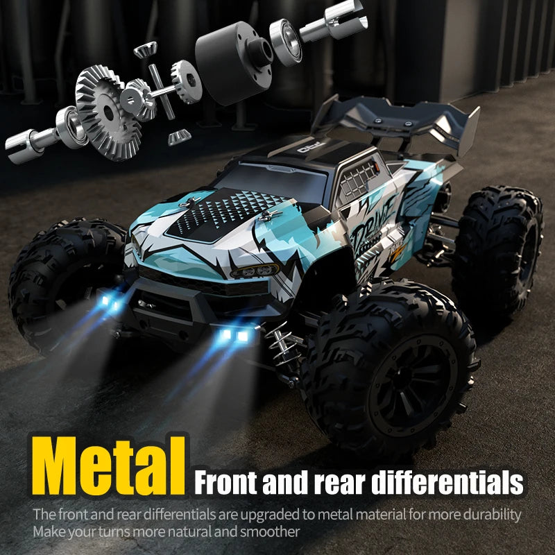 WLtoys 16101 Pro 1:16 75KM/H 4WD RC Car With LED Light