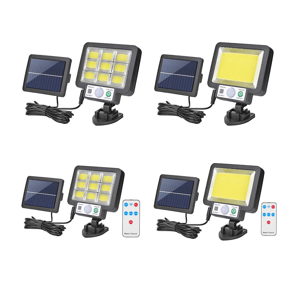 LED Split Solar Wall Light Outdoor Waterproof Motion Sensor Outdoor Home Garden Yard Lamp Backyard Accessory