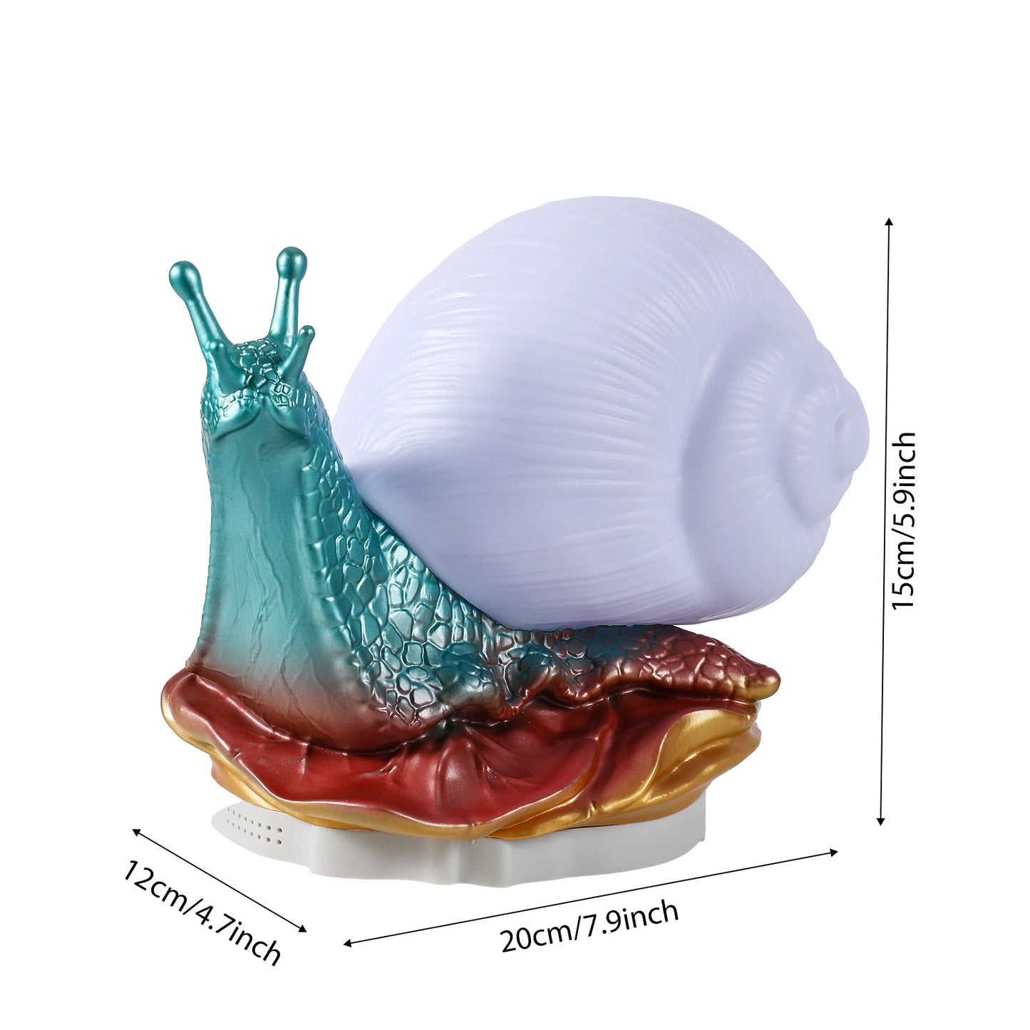 4W Kids Snail Night Light With Adjustable Brightness