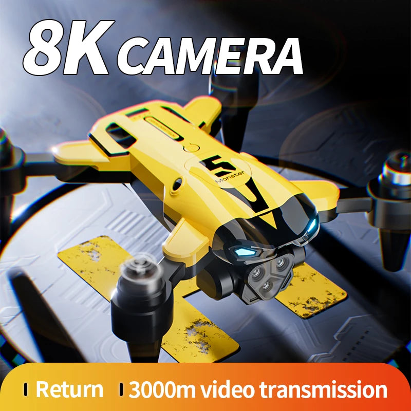 M5 Max New Drone RC 8K Photography Omnidirectional Obstacle Avoidance Quad WIFI FPV