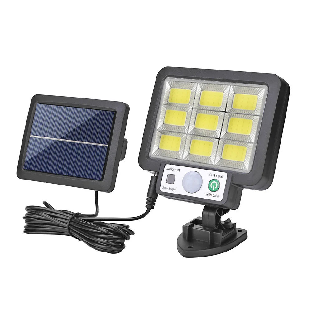 LED Split Solar Wall Light Outdoor Waterproof Motion Sensor Outdoor Home Garden Yard Lamp Backyard Accessory