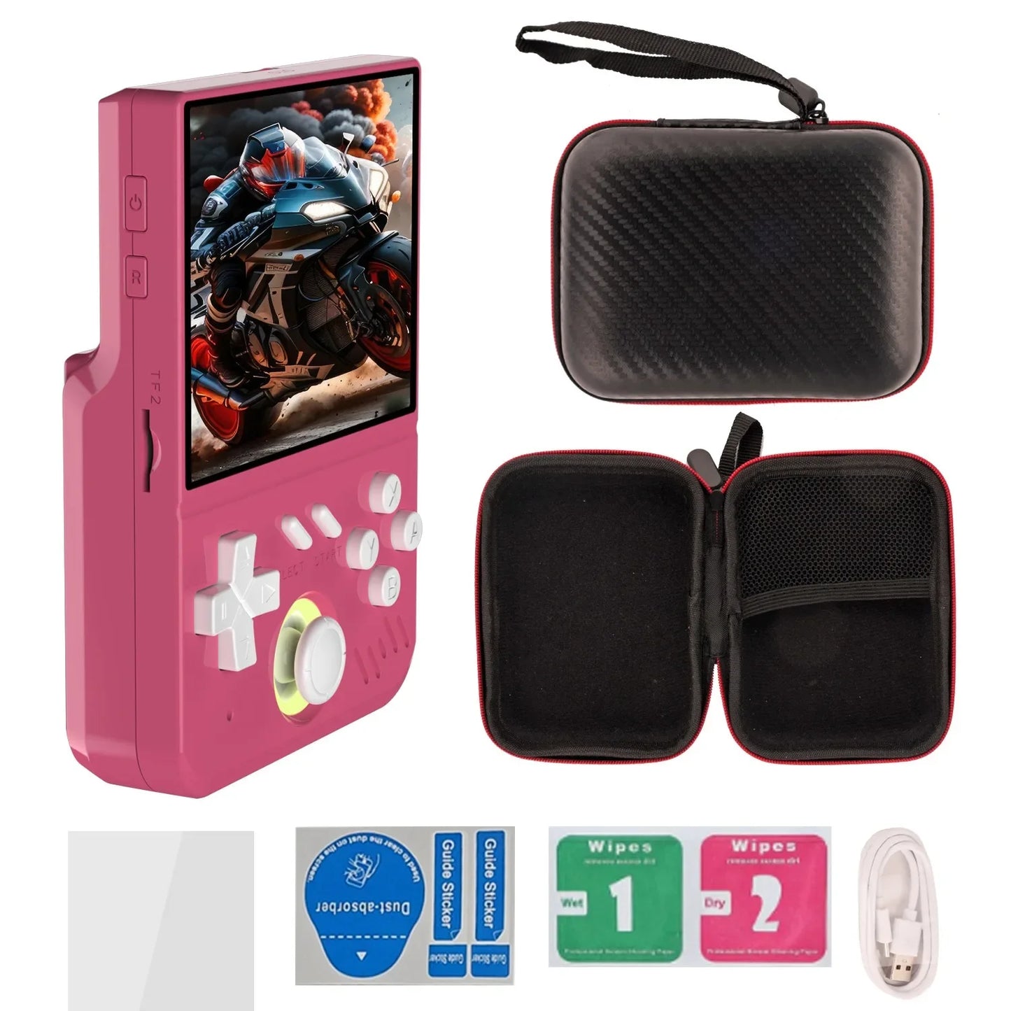 MY MINI Retro Handheld 3.5-inch IPS Screen Video Game Console Linux System Mini Portable Handheld Video Player 128GB 15000 Games