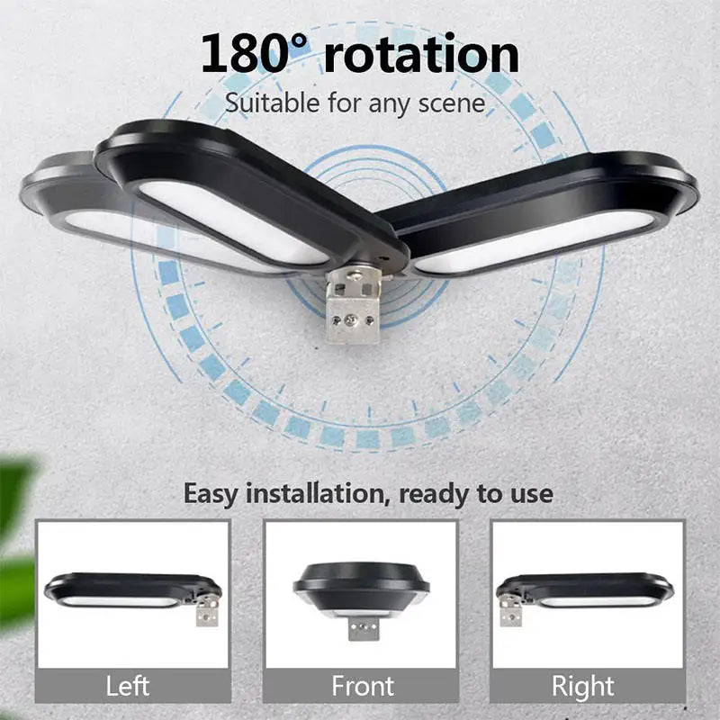 Solar Outdoor Wall Lights 18 LED Waterproof Garden Landscape Lamp Fence