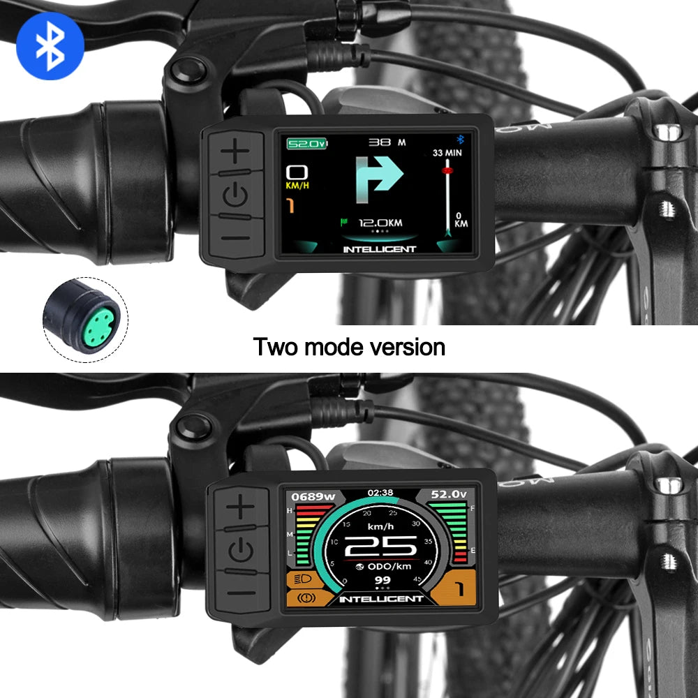 Bafang 8Fun Mid Motor LCD Display 600C BF UART Protocol Bluetooth 36V 48V 52V