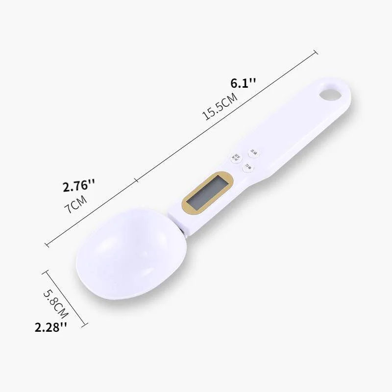 Digital Measuring Spoon 500g 0.5g LCD Electronic Kitchen Scale Food Spoon