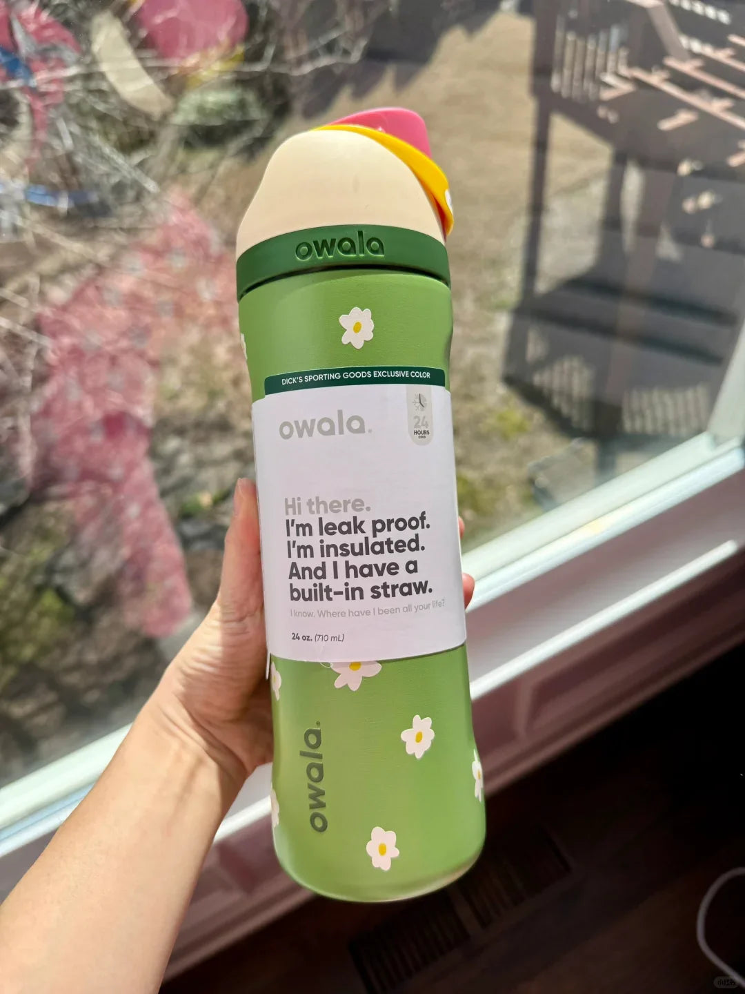 New Original Owala Insulated Stainless Steel Water Bottle with Straw BPA Free Sports Water Bottle