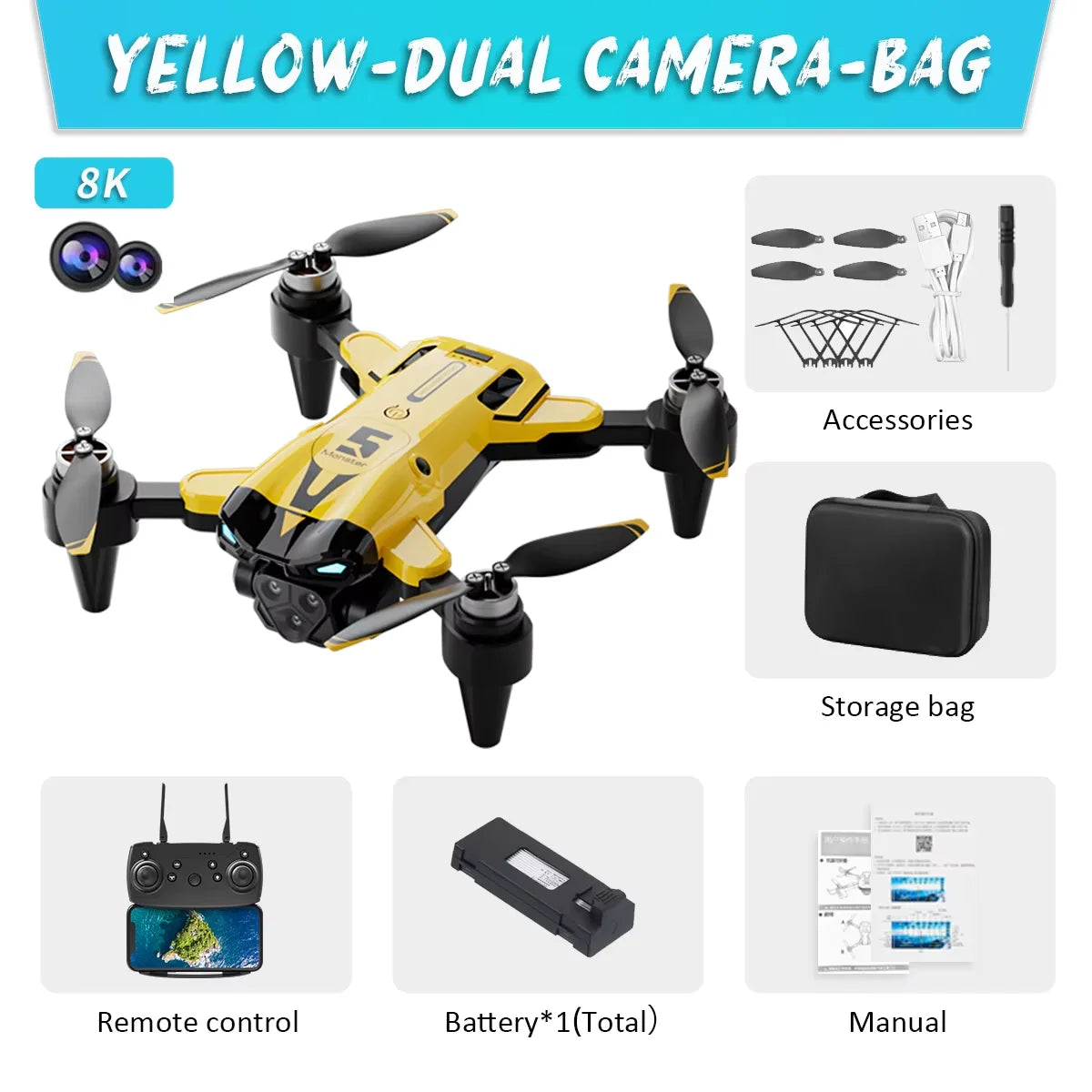 Motor RC Quadcopter