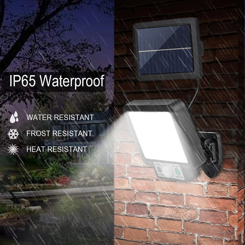 LED Split Solar Wall Light Outdoor Waterproof Motion Sensor Outdoor Home Garden Yard Lamp Backyard Accessory