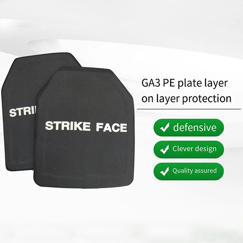 Lightweight IIIA Level Anti Bullet Anti Stab Proof Composite Steel Plate For Tactical Safety Vest Ballistic Body Armour Board