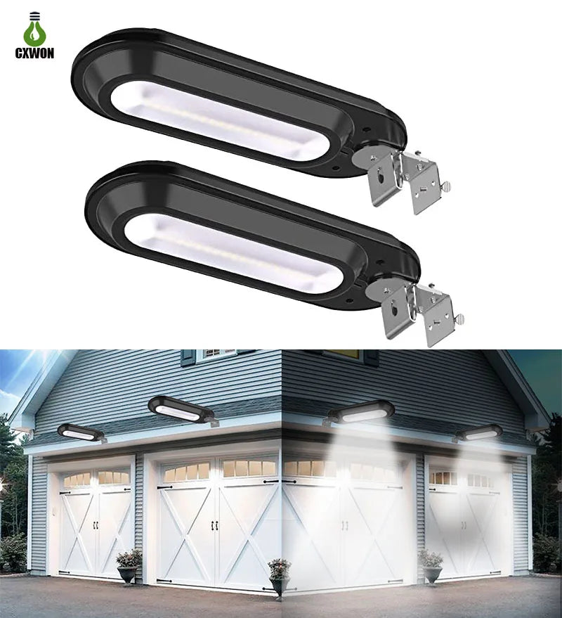 Solar Outdoor Wall Lights 18 LED Waterproof Garden Landscape Lamp Fence
