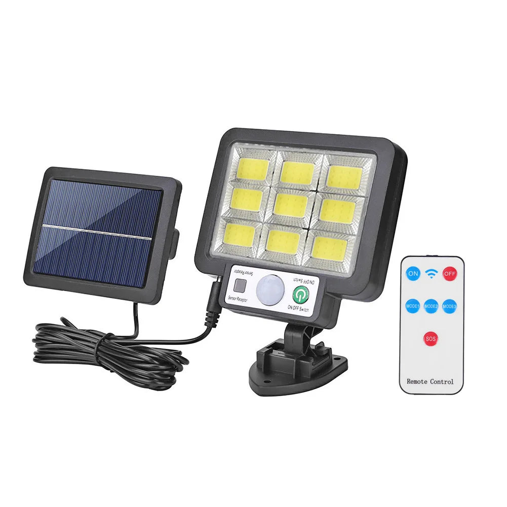 LED Split Solar Wall Light Outdoor Waterproof Motion Sensor Outdoor Home Garden Yard Lamp Backyard Accessory