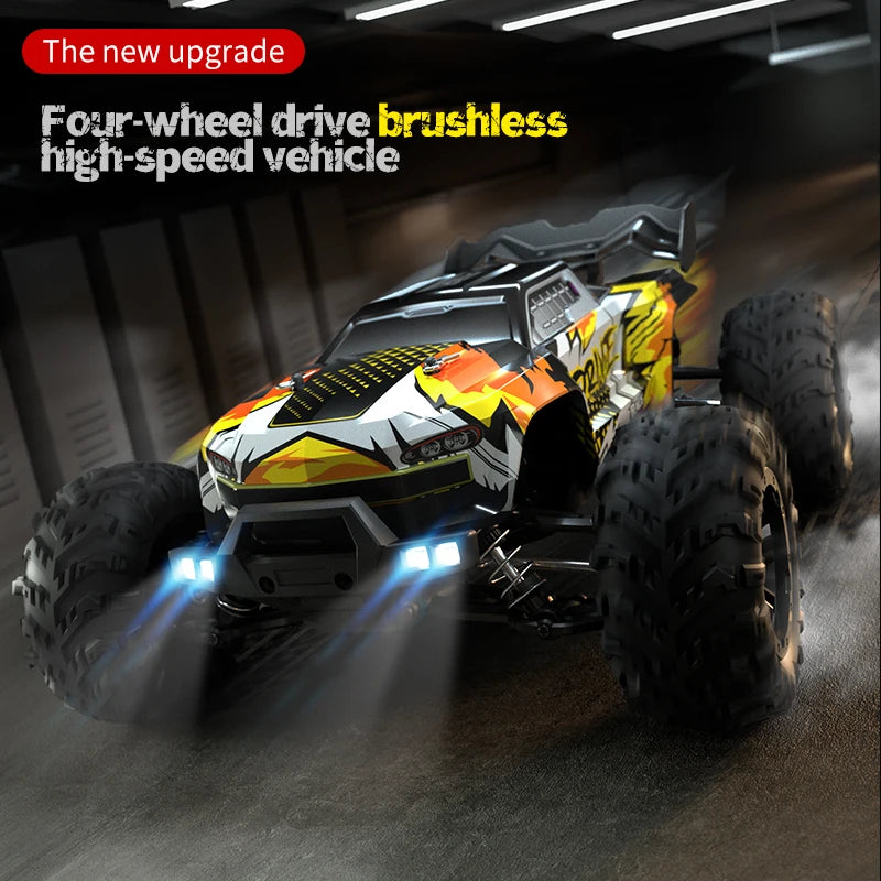WLtoys 16101 Pro 1:16 75KM/H 4WD RC Car With LED Light