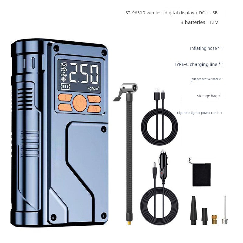 Suitu Car Emergency Jump Starter Power Bank With Air Pump
