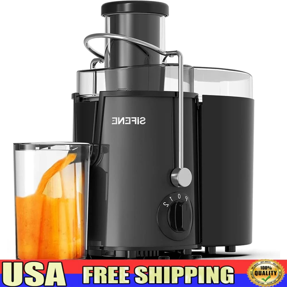 Big Mouth Juicer 3 Inch Feed Chute Centrifugal 800W Power