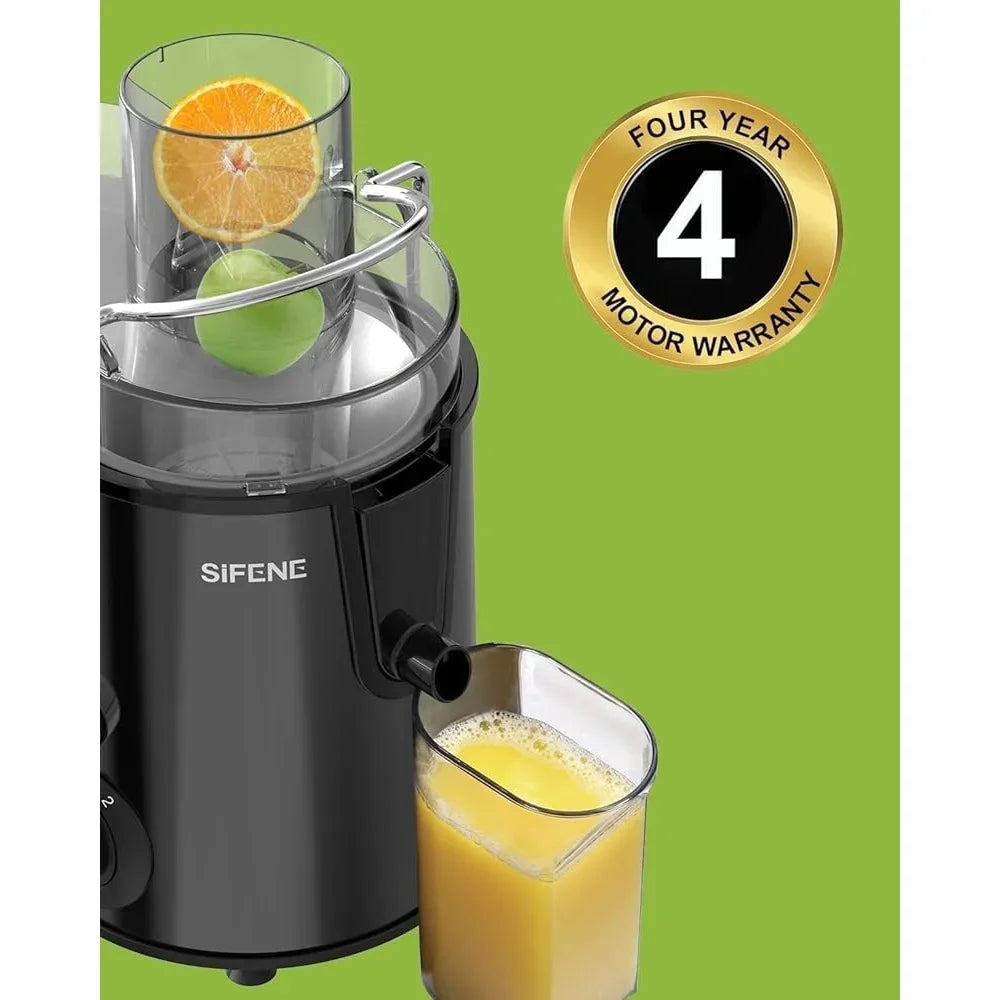 Big Mouth Juicer 3 Inch Feed Chute Centrifugal 800W Power